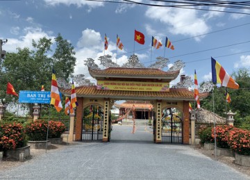 H.Cái Bè: Chùm ảnh công tác chuẩn bị Đại hội Đại biểu Phật giáo huyện Nhiệm kỳ X (2021 - 2026)