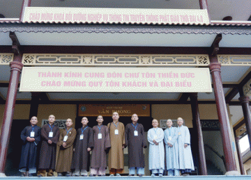 Phái đoàn Ban Thông tin Truyền thông Phật giáo tỉnh Tiền Giang tham dự Khóa Bồi dưỡng nghiệp vụ “Thông tin Truyền thông Phật giáo thời đại 4.0” tại TT.Huế