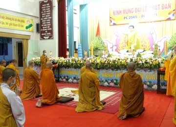 Tiền Giang: Thường trực Ban Trị sự Phật giáo tỉnh Khai mạc Tuần lễ Phật đản PL.2565