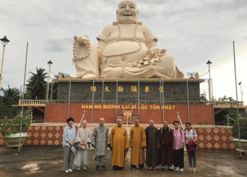 Tiền Giang: Thường Trực Ban Trị Sự Tiếp Đoàn Phật Giáo Hàn Quốc