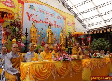 Các chùa trên cả nước tổ chức lễ Vu Lan báo hiếu PL.2559 
