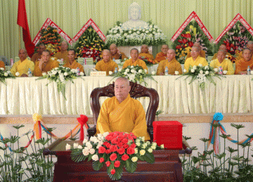 Tiền Giang: Trường Trung cấp Phật học long trọng tổ chức Lễ Tốt nghiệp Cao đẳng Phật học Khóa I, tổng Khai giảng các khóa đào tạo năm học 2019 – 2020