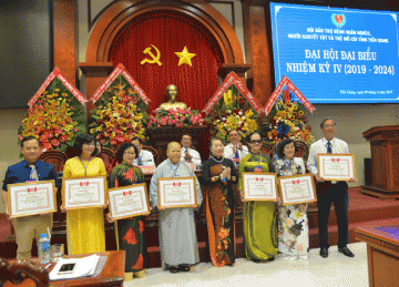 Tiền Giang: Phật giáo tham dự Đại hội nhiệm kỳ IV của Hội Bảo trợ bệnh nhân nghèo, người khuyết tật và trẻ mồ côi Tỉnh.