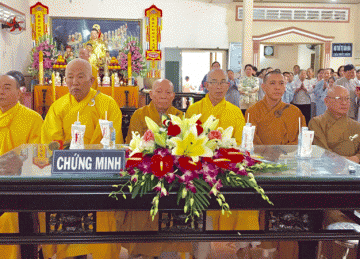 H. Cái Bè: Lễ Vu Lan Dâng Ca Sa Tại Chùa Phước Khánh