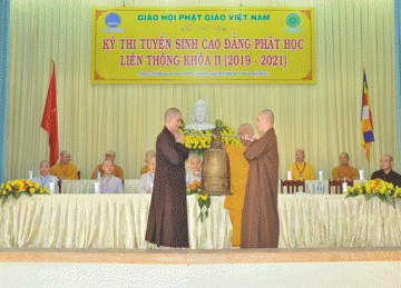 Tiền Giang: Khai mạc kỳ thi Tuyển sinh Cao đẳng Phật học Liên thông Khóa II (2019 – 2021)
