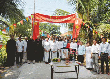 H.Châu Thành: Chùa Phước Lâm bàn giao cầu Nông thôn tại xã Tân Hội Đông