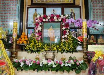TX.Cai Lậy: Lễ Húy kỵ Ni trưởng khai sơn chùa Phật Bửu Ni lần thứ 38 