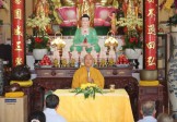 Tiền Giang: Ban Hoằng pháp Phật giáo tỉnh thăm đạo tràng niệm Phật chùa Tân Bửu