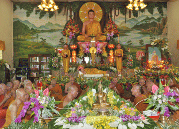 TP.Mỹ Tho: Lễ dâng y Kathina tại chùa Pháp Bảo PL.2563