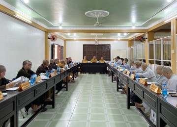Tiền Giang: Ban Trị sự Phật giáo tỉnh họp triển khai công tác tổ chức Đại hội Đại biểu Phật giáo cấp huyện