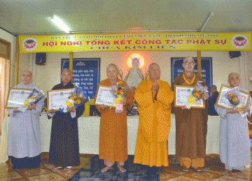 TP. Mỹ Tho: Hội Nghị Tổng Kết Phật Sự Năm 2018