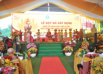 H.Tân Phước: Lễ đặt đá xây dựng “Quần thể không gian Thiền sư Việt” tại Thiền viện Trúc Lâm Chánh Giác