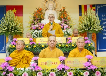 TP.Mỹ Tho: Ban Trị sự tổ chức Hội nghị tổng kết Phật sự năm 2023 và trình Phương hướng hoạt động năm 2024
