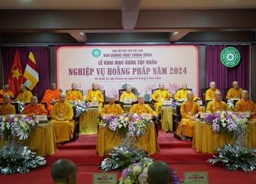 Ban Hoằng Pháp tỉnh Tiền Giang tham dự khóa tập huấn nghiệp vụ năm 2024 tại TP.HCM