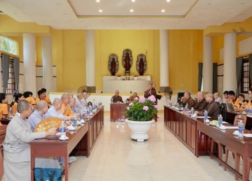 Tiền Giang: Ban Hướng dẫn Phật tử họp bàn Kế hoạch tổ chức Khóa tu Mùa hè năm 2024