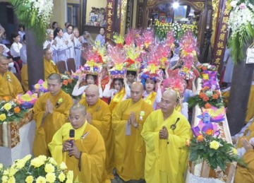 TX.Cai Lậy: Lễ Vu lan Báo hiếu tại chùa Kim Tiên - Văn phòng Ban Trị sự Phật giáo thị xã