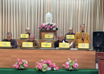 H.Cai Lậy: Phật giáo huyện Bố tát và họp lệ tháng 2 năm Giáp Thìn