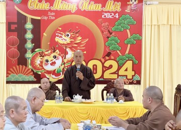 H.Châu Thành: Họp triển khai công tác Phật sự đầu năm Giáp Thìn - 2024 