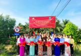 Tiền Giang: Ban Tư thiện Xã hội phật giáo tỉnh kết hợp chùa Liên Hoa bàn giao hai cầu nông thôn tại huyện Chợ Gạo