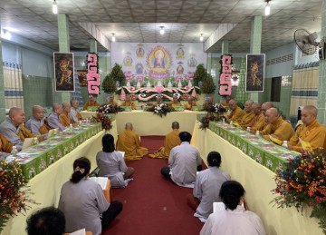 H.Châu Thành: Trang nghiêm Pháp hội Dược Sư tại chùa Phước Lâm