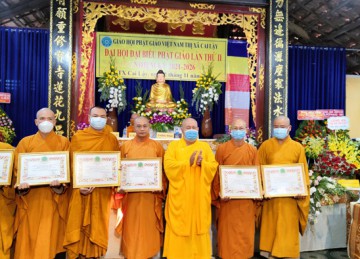 TX.Cai Lậy: Đại hội Đại biểu Phật giáo nhiệm kỳ II (2021-2026) thành công tốt đẹp