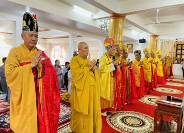 H.Châu Thành: Lần thứ hai chùa Nam An tổ chức Pháp hội Dược Sư đầu năm Quý Mão