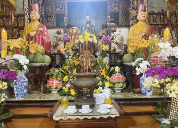 Tiền Giang: Lễ húy kị Hòa thượng Thích Trí Long tại chùa Vĩnh Tràng