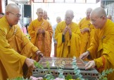 TX.Cai Lậy: Lễ khởi công xây dựng Giảng đường và Trai đường chùa Phật Bửu Ni (Cơ sở 2)