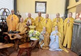 Ban Kiến đàn Đại Giới đàn Huệ Đăng năm 2023 lễ tạ Đức Pháp chủ Giáo hội Phật giáo Việt Nam