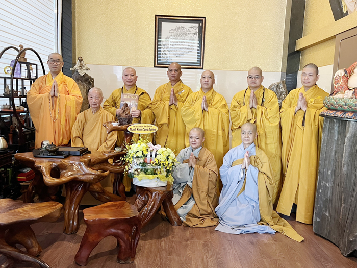 Ban Kiến đàn Đại Giới đàn Huệ Đăng năm 2023 lễ tạ Đức Pháp chủ Giáo hội Phật giáo Việt Nam