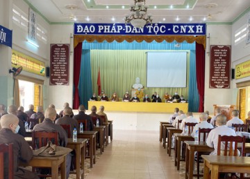 Tiền Giang: Ban Trị sự Phật giáo tỉnh họp phiên mở rộng đề cử Nhân sự tham gia vào BTS GHPGVN tỉnh nhiệm kỳ X