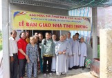 Tiền Giang: Phân ban Ni giới tỉnh trao ba căn nhà tình thương đón mừng Phật Đản Phật lịch 2568