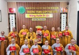 Tiền Giang: Cựu Tăng Ni sinh Trung cấp Phật học khoá VIII đảnh lễ chúc Xuân chư Tôn đức