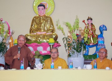 Tiền Giang: Trường Trung cấp Phật học tổ chức Tọa đàm Giới thiệu các chương trình học bổng Du học đến Tăng Ni sinh