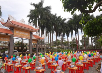 H.Châu Thành: Chùa Trường Phước hỗ trợ học sinh Tiểu học bước vào năm học mới 