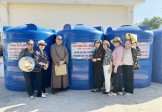 Tiền Giang: Tu viện Từ Hiếu cùng các nhà hảo tâm hỗ trợ nước sinh hoạt cho bà con vùng nhiễm mặn Gò Công Đông