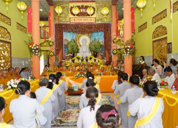 H.Cai Lậy: Vu lan Thắng hội tại chùa Vạn Linh năm 2023