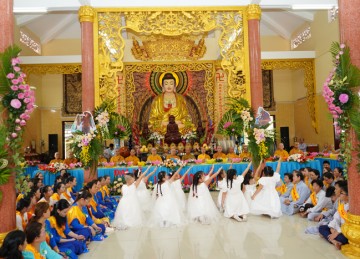 H.Châu Thành: Đại lễ Vu lan Báo hiếu tại chùa Trường Phước PL.2567