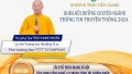 [VIDEO]: Thượng tọa Thích Minh Nhẫn thuyết trình tại Khóa Bồi dưỡng chuyên ngành TTTT năm 2024