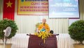 Tiền Giang: Thượng tọa Thích Minh Nhẫn thuyết trình chuyên đề Chuyển đổi số trong Phật giáo